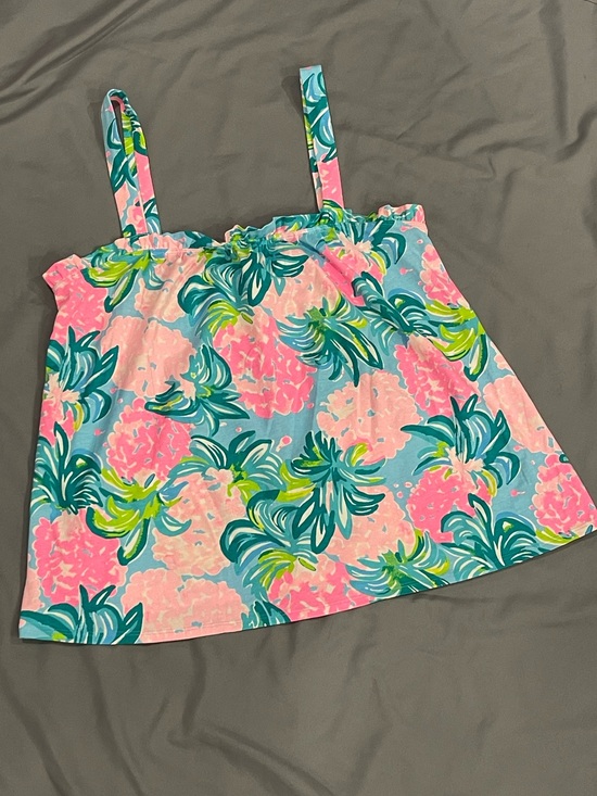 Lilly Pulitzer Tops - Lilly Pulitzer “Pineapple Shaker” Flowy Tank Top